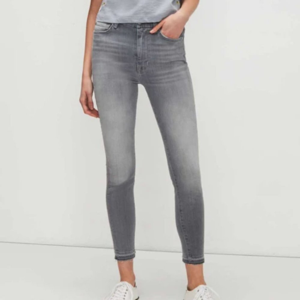 7 for All Mankind - b(air) ANKLE the SKINNY IN ALDER GREY -28